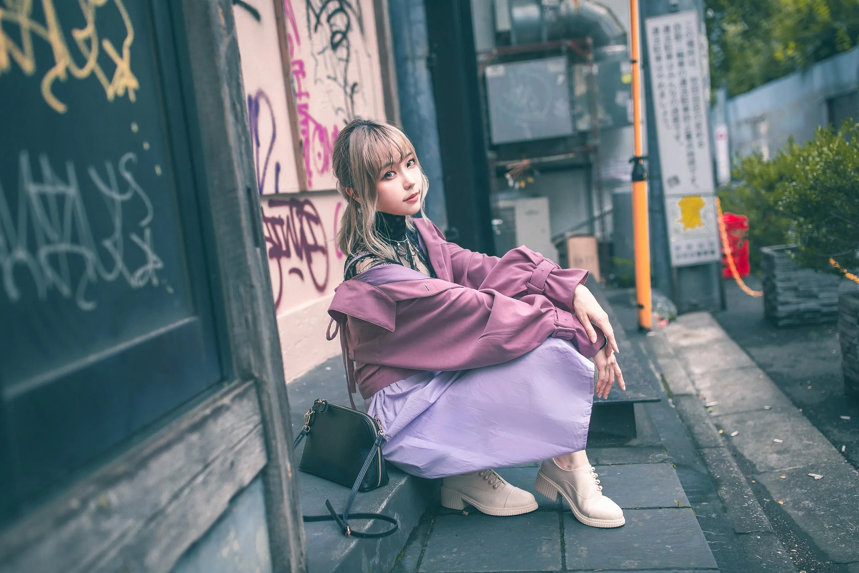 ElyEE子 – NO.90 [2020 Ely Collection] Digital photo set 10套-4 Pale Lavender [54P]插图7
